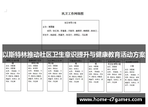 以斯特林推动社区卫生意识提升与健康教育活动方案